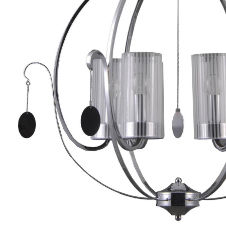 Люстры подвесные — Подвесная люстра Lumien Hall Илис 3303/6H-CR-SNS-CL купить в 