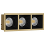 Встраиваемые точечные светильники — Встраиваемый светильник LeDron RISE KIT 3 Gold/Black купить в  Встраиваемые точечные светильники — Встраиваемый светильник LeDron RISE KIT 3 Gold/Black купить в