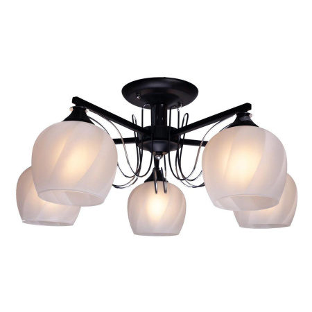 Потолочные люстры — Потолочная люстра IMEX MD.05680-5-S BK+CH купить в 