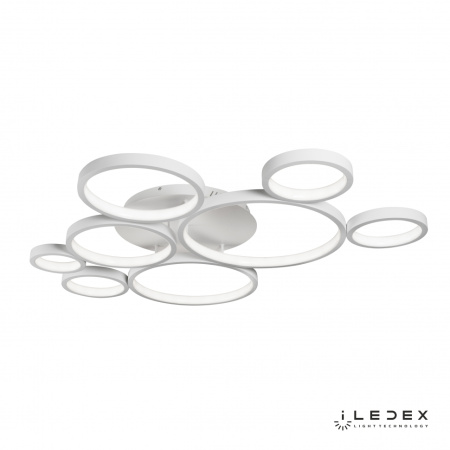 Свет для дома — Потолочная люстра iLedex Ring Star 9004-8L-X WH купить в  Свет для дома — Потолочная люстра iLedex Ring Star 9004-8L-X WH купить в