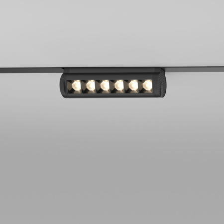 Трековые светильники — Светильник на шине Elektrostandard Slim Magnetic Трековый светильник 6W 4200K Alter (чёрный) 85 купить в 
