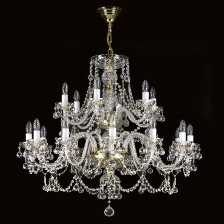 Потолочные люстры — Подвесная люстра Artglass Andrea XVIII. Full Cut St CE купить в 