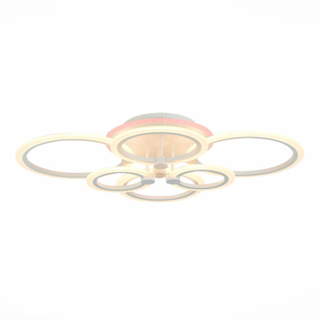 Люстры накладные — Накладная люстра Evoluce SLE500552-06RGB купить в 