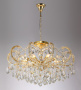 Люстры подвесные — Подвесная люстра Crystal Lux HOLLYWOOD SP-PL8 GOLD D800 купить в 
