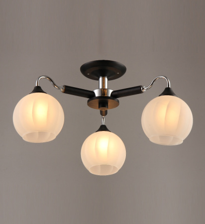 Потолочные люстры — 00803/3 черный купить в 