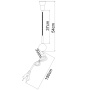 Настенные бра — Бра ARTE Lamp A3116AP-1SS купить в  Настенные бра — Бра ARTE Lamp A3116AP-1SS купить в