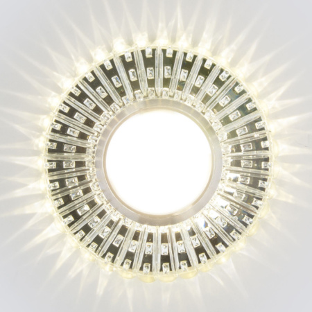 Встраиваемые точечные светильники — Встраиваемый светильник Elektrostandard 2204 MR16 CL прозрачный купить в 