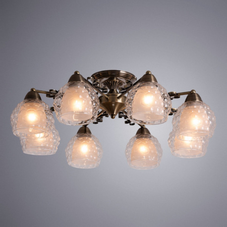 Люстры накладные — Накладная люстра ARTE Lamp A7695PL-8AB купить в  Люстры накладные — Накладная люстра ARTE Lamp A7695PL-8AB купить в
