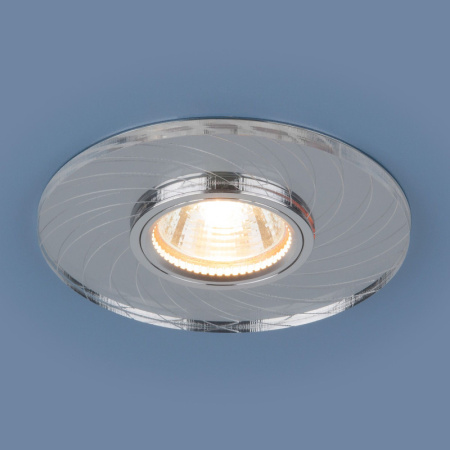 Встраиваемые точечные светильники — Встраиваемый светильник Elektrostandard 2203 MR16 CL прозрачный купить в 