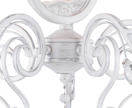 Люстры подвесные — Подвесная люстра Lumien Hall Жасмин 1002/5P-WS купить в 