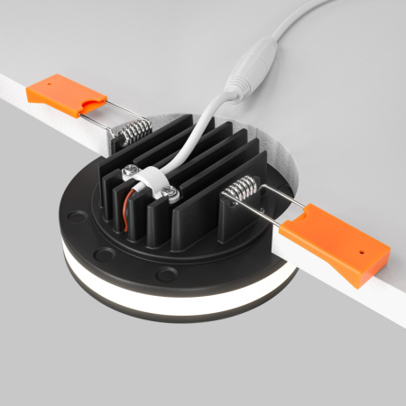 Встраиваемые точечные светильники — Встраиваемый светильник Maytoni Technical DL303-L7B4K купить в 