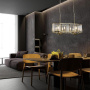 Люстры подвесные — Подвесная люстра Lumien Hall Lariana LH3038/8PR-CO-CL купить в 