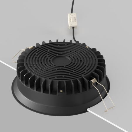 Влагозащищенные точечные светильники — Влагозащищенный светильник Maytoni Technical DL055-24W3-4-6K-B купить в  Влагозащищенные точечные светильники — Влагозащищенный светильник Maytoni Technical DL055-24W3-4-6K-B купить в