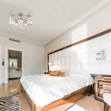 Настенные бра — Бра Eurosvet 10100/1 хром/прозрачный хрусталь Strotskis купить в 