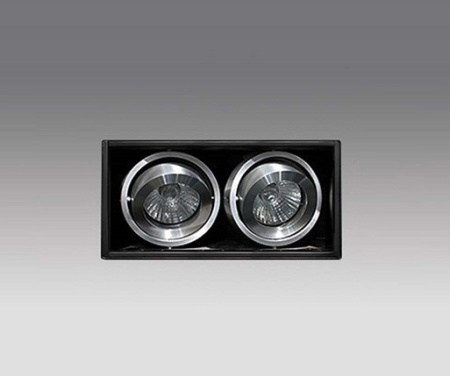 Встраиваемые точечные светильники — Встраиваемый светильник ITALLINE 100621 ALU купить в 