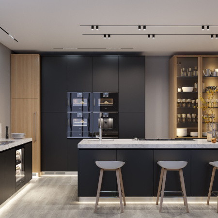 Трековые светильники — Светильник на шине Elektrostandard Slim Magnetic R06 Трековый светильник 10W 4200K Ringe (черны купить в 