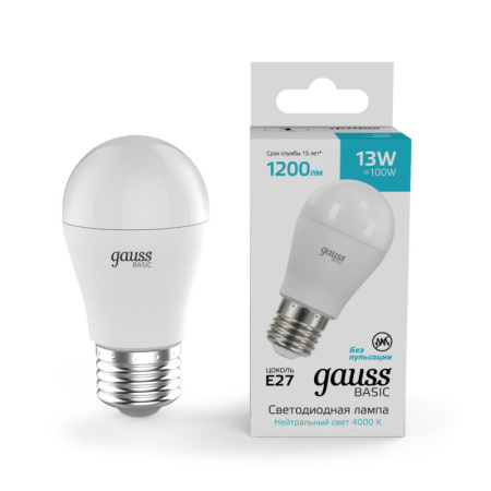 Светодиодные лампы — Светодиодная лампа Gauss 10502232 купить в 