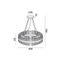 Люстры подвесные — Подвесная люстра Vele Luce VL3034P16 купить в  Люстры подвесные — Подвесная люстра Vele Luce VL3034P16 купить в