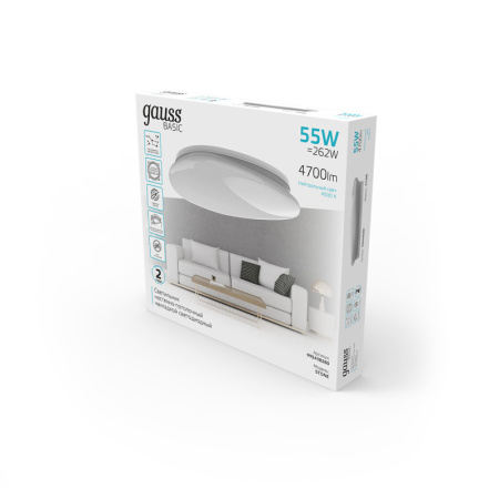 Накладные светильники — Накладной светильник Gauss 995438260 купить в 