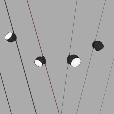 Трековые светильники — Светильник на шине Denkirs DK5542-BK купить в 