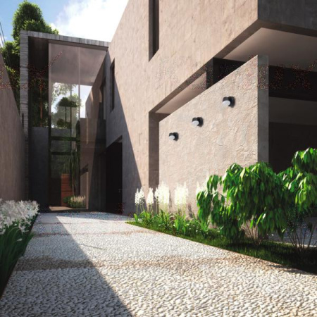 Свет для улицы — Фасадный светильник Kanlux DROMI LED EL-1 7W-GR 32530 купить в 