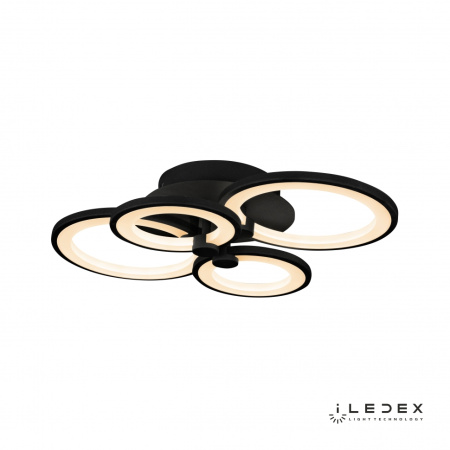 Свет для дома — Потолочная люстра iLedex Ring A001/4 MBK купить в  Свет для дома — Потолочная люстра iLedex Ring A001/4 MBK купить в