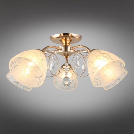 Люстры на штанге — Люстра на штанге Omnilux OML-29007-05 купить в 