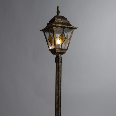 Высокие уличные фонари — Садово-парковый светильник ARTE Lamp A1016PA-1BN купить в  Высокие уличные фонари — Садово-парковый светильник ARTE Lamp A1016PA-1BN купить в