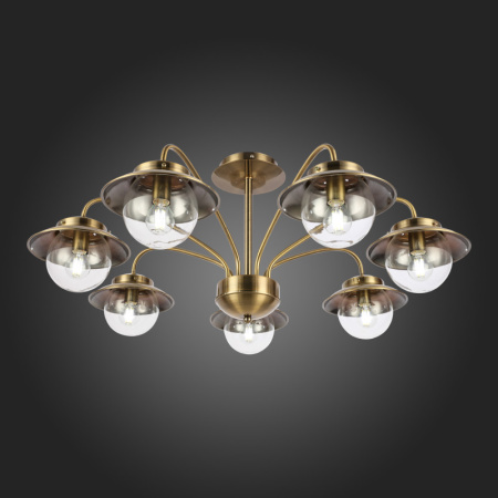 Люстры на штанге — Люстра на штанге Evoluce SLE110102-07 купить в 