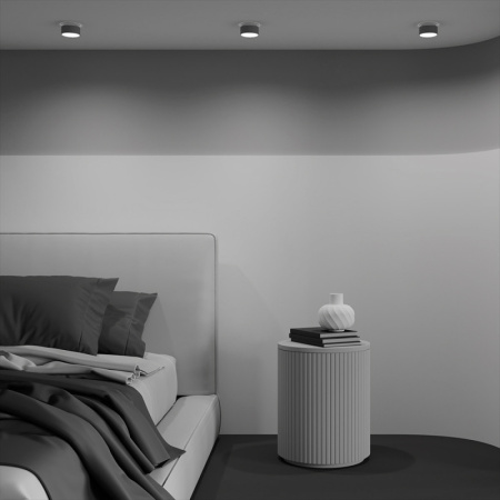 Встраиваемые точечные светильники — Встраиваемый светильник Maytoni Technical DL062-GU10-B купить в 