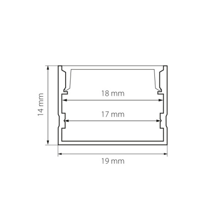 Профили для светодиодных лент — Профиль Lightstar 419181 купить в 