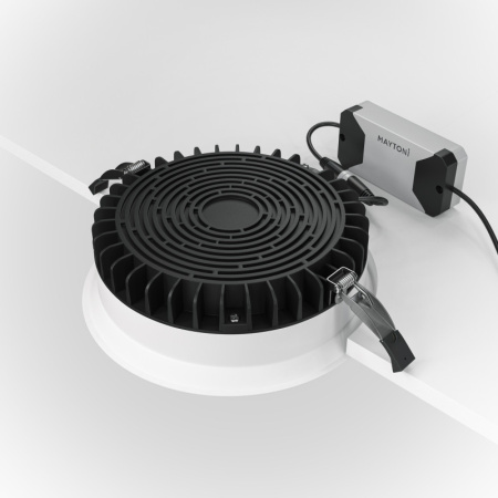 Встраиваемые точечные светильники — Встраиваемый светильник Maytoni Technical DL053-24W3K-W купить в 