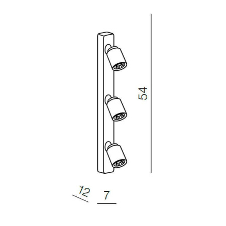 Споты — Спот Azzardo Tomi 3 AZ0680 купить в 