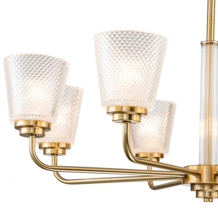 Люстры на штанге — Потолочная люстра Escada NOBLE 685/8PL купить в 