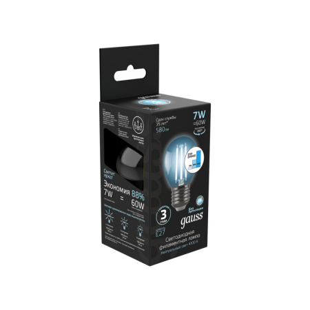 Светодиодные лампы — Светодиодная лампа Gauss 105802207-S купить в  Светодиодные лампы — Светодиодная лампа Gauss 105802207-S купить в