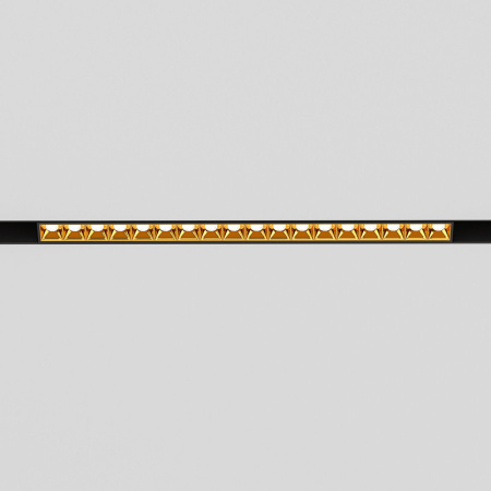 Трековые светильники — Светильник на шине Elektrostandard 18W 4000K Artas (чёрный/золото) 85104/01 купить в 