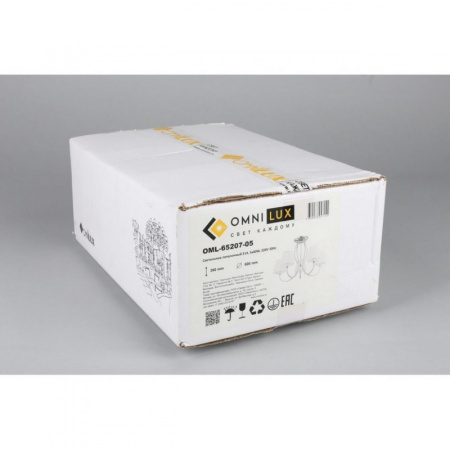 Люстры накладные — Накладная люстра Omnilux OML-65207-05 купить в 