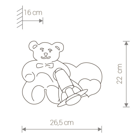 Детские споты — Детский спот Nowodvorski 3656 купить в 