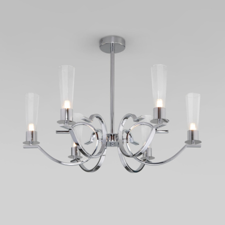 Люстры на штанге — Люстра на штанге Eurosvet 60141/6 хром купить в 