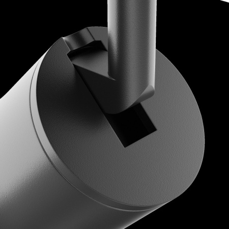 Трековые светильники — Светильник на шине Maytoni Technical TR022-1-GU10-B купить в 