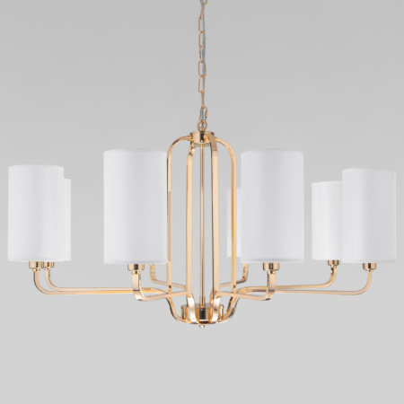 Люстры подвесные — Подвесная люстра Eurosvet 60128/8 золото купить в 