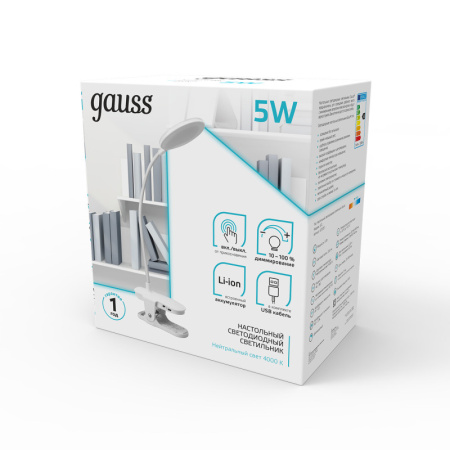 Настольные лампы — Настольная лампа Gauss GT2051 купить в 