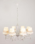 Люстры подвесные — Подвесная люстра Abrasax Emma L.5401-8CREAM/G купить в 