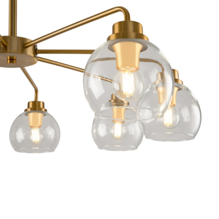 Люстры на штанге — Люстра на штанге Freya FR5176PL-08BS купить в 