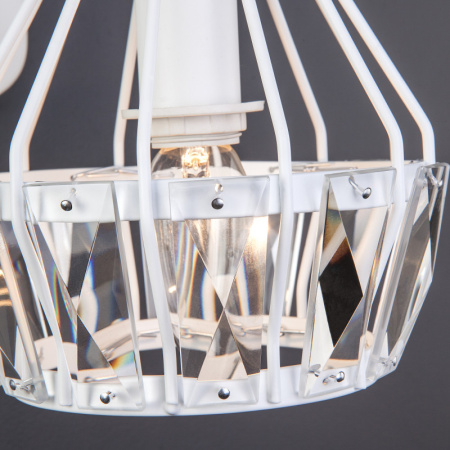 Настенные бра — Бра Eurosvet 70075/1 белый купить в 