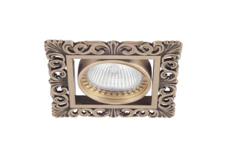Встраиваемые точечные светильники — Встраиваемый светильник Donolux SA1563-Old Gold купить в 