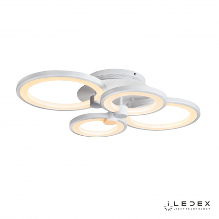 Свет для дома — Потолочная люстра iLedex Ring A001/4 WH купить в  Свет для дома — Потолочная люстра iLedex Ring A001/4 WH купить в