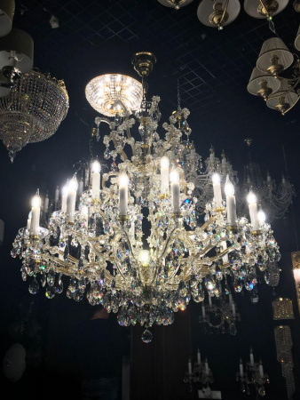 Потолочные люстры — Подвесная люстра Artglass Maria Terezia 5 Vachtle CE купить в 