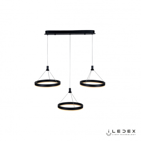 Подвесные светильники — Подвесная люстра iLedex Libra D075-3 BK купить в  Подвесные светильники — Подвесная люстра iLedex Libra D075-3 BK купить в