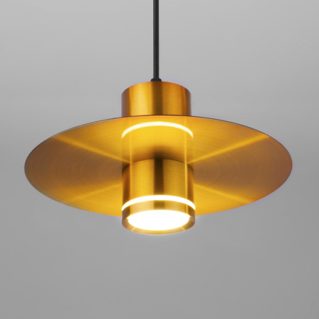 Подвесные светильники — Подвесной светильник Eurosvet 50155/1 LED бронза купить в 